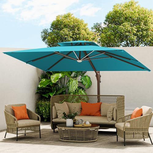 Heavy Duty Outdoor Lawn Umbrella